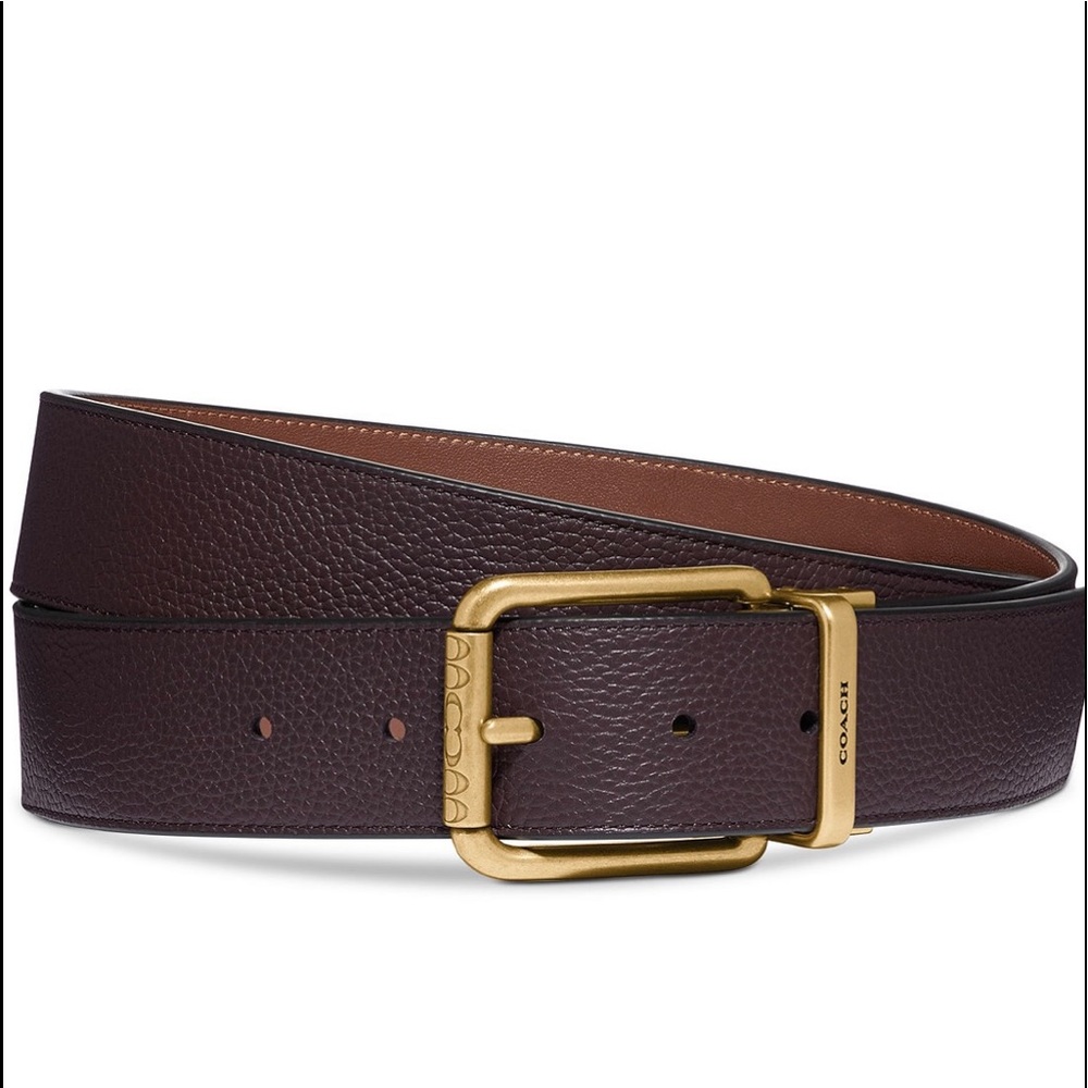 COACH Men’s Reversible Leather Belt